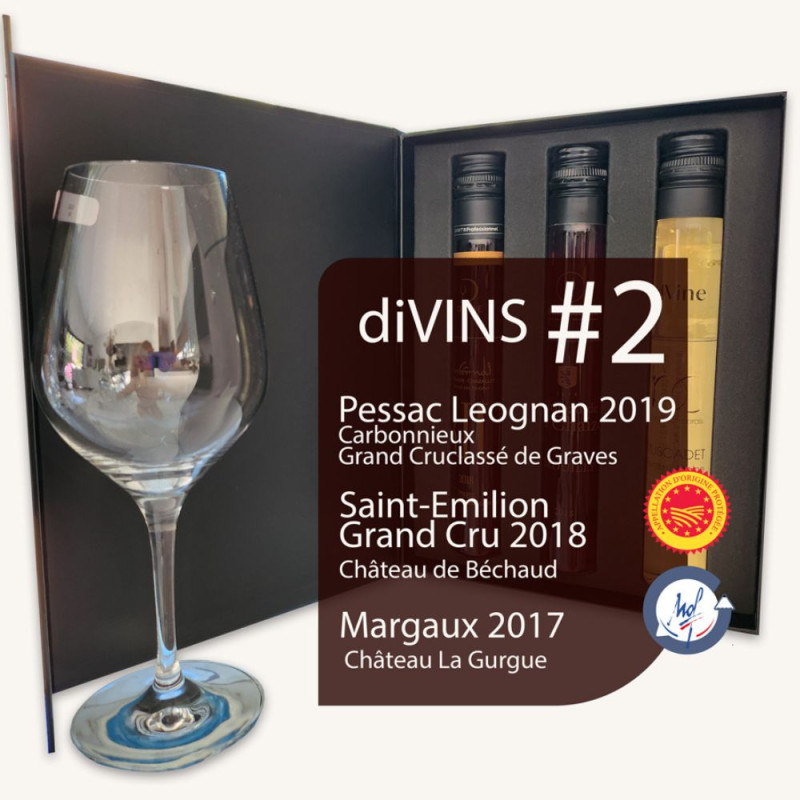 Coffret Cadeau Vin Bordeaux Saint-Emilion Grand Cru Classé