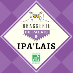 Bière IPA Bio Brasserie du Palais - IPA'LAIS